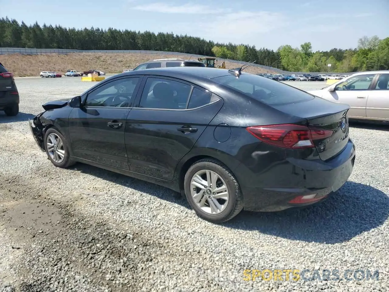 2 Photograph of a damaged car KMHD84LF9KU775504 HYUNDAI ELANTRA 2019