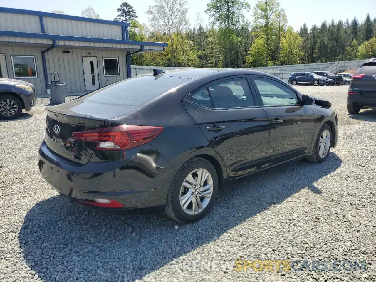 3 Photograph of a damaged car KMHD84LF9KU775504 HYUNDAI ELANTRA 2019