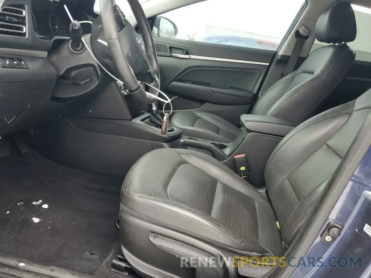 7 Photograph of a damaged car KMHD84LFXKU773499 HYUNDAI ELANTRA 2019