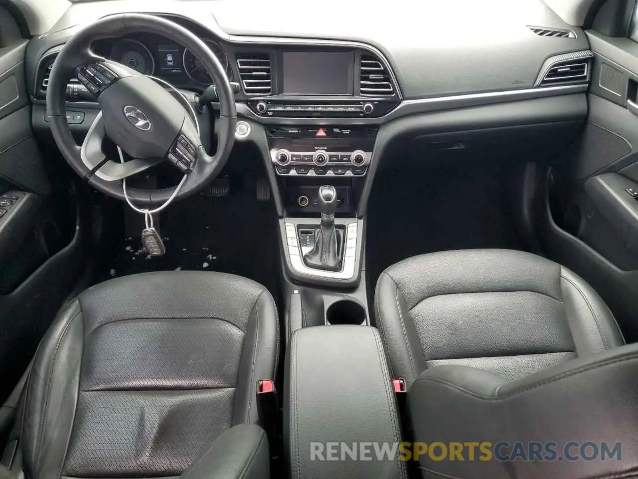 8 Photograph of a damaged car KMHD84LFXKU773499 HYUNDAI ELANTRA 2019