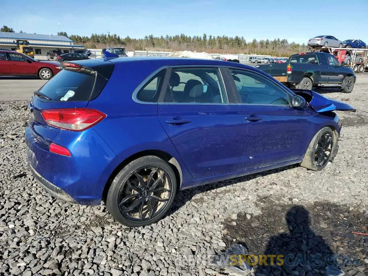 3 Photograph of a damaged car KMHH35LE0KU088781 HYUNDAI ELANTRA 2019