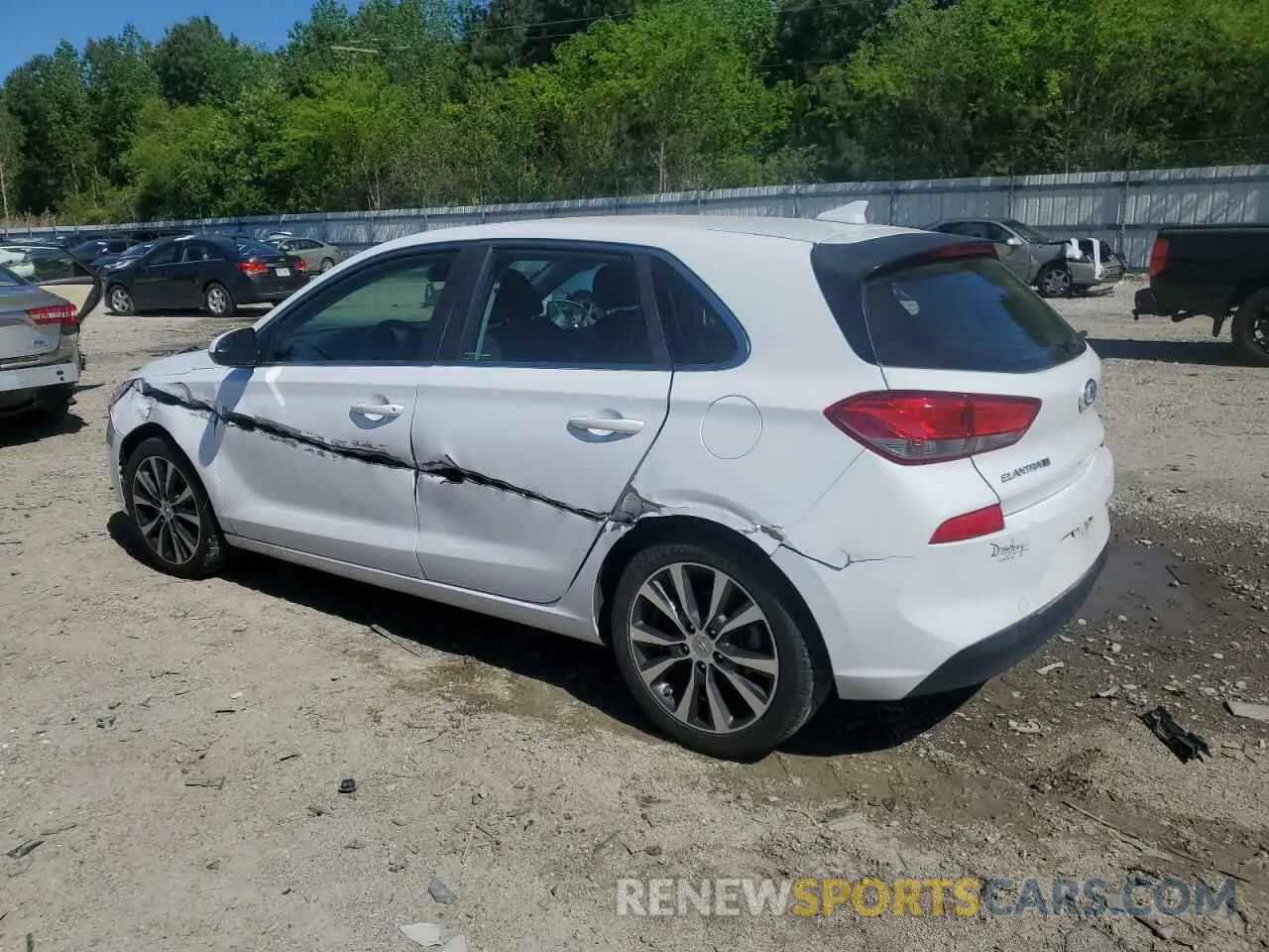 2 Photograph of a damaged car KMHH35LE0KU089851 HYUNDAI ELANTRA 2019