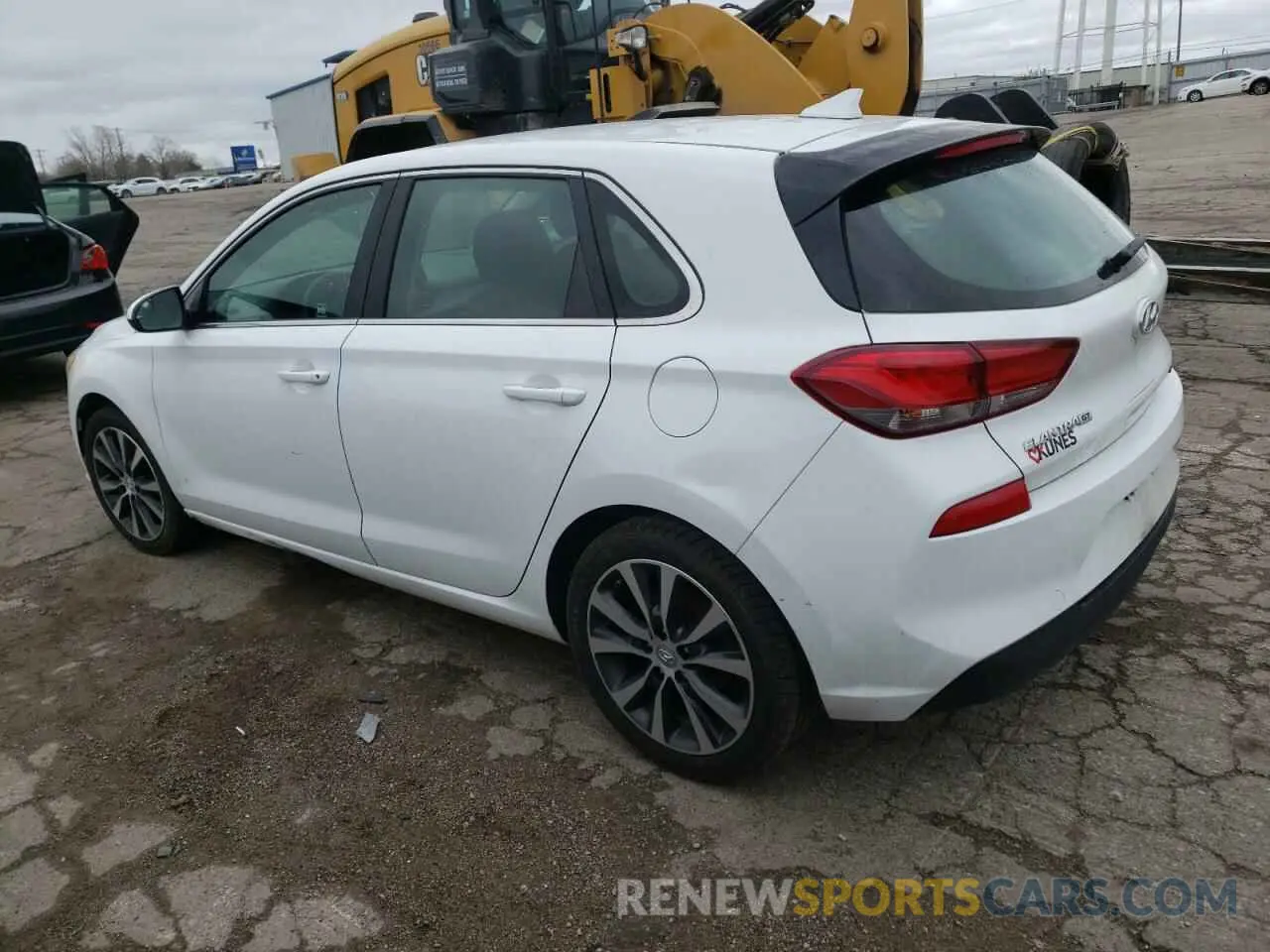 2 Photograph of a damaged car KMHH35LE1KU088983 HYUNDAI ELANTRA 2019