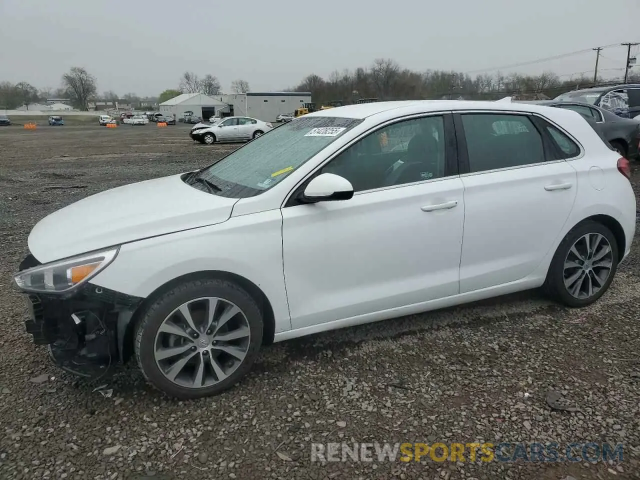 1 Photograph of a damaged car KMHH35LE1KU093682 HYUNDAI ELANTRA 2019