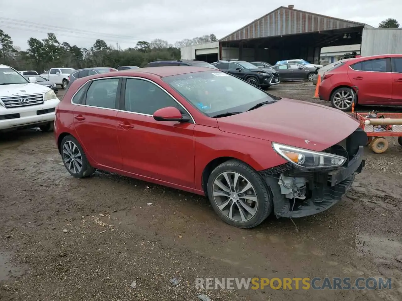 4 Photograph of a damaged car KMHH35LE2KU092945 HYUNDAI ELANTRA 2019