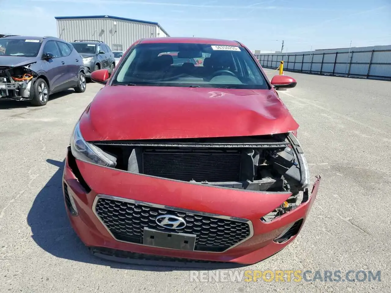 5 Photograph of a damaged car KMHH35LE3KU098785 HYUNDAI ELANTRA 2019
