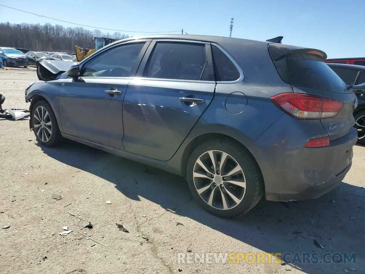 2 Photograph of a damaged car KMHH35LE4KU113780 HYUNDAI ELANTRA 2019