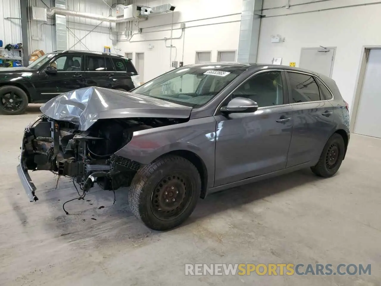 1 Photograph of a damaged car KMHH35LE7KU102028 HYUNDAI ELANTRA 2019