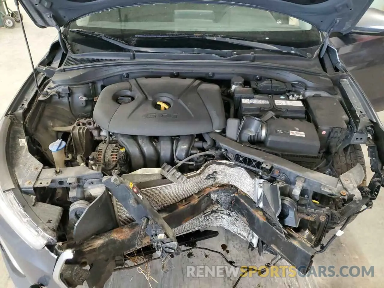 11 Photograph of a damaged car KMHH35LE7KU102028 HYUNDAI ELANTRA 2019