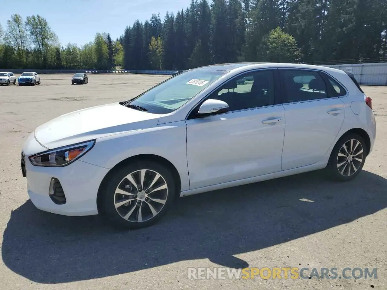 1 Photograph of a damaged car KMHH35LE7KU107245 HYUNDAI ELANTRA 2019