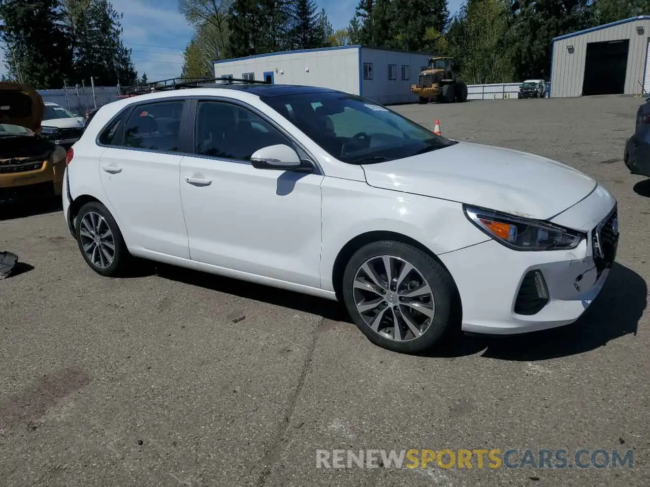 4 Photograph of a damaged car KMHH35LE7KU107245 HYUNDAI ELANTRA 2019