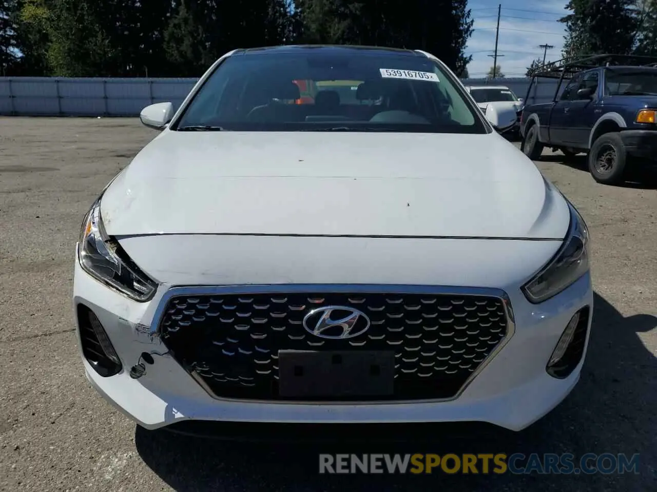5 Photograph of a damaged car KMHH35LE7KU107245 HYUNDAI ELANTRA 2019