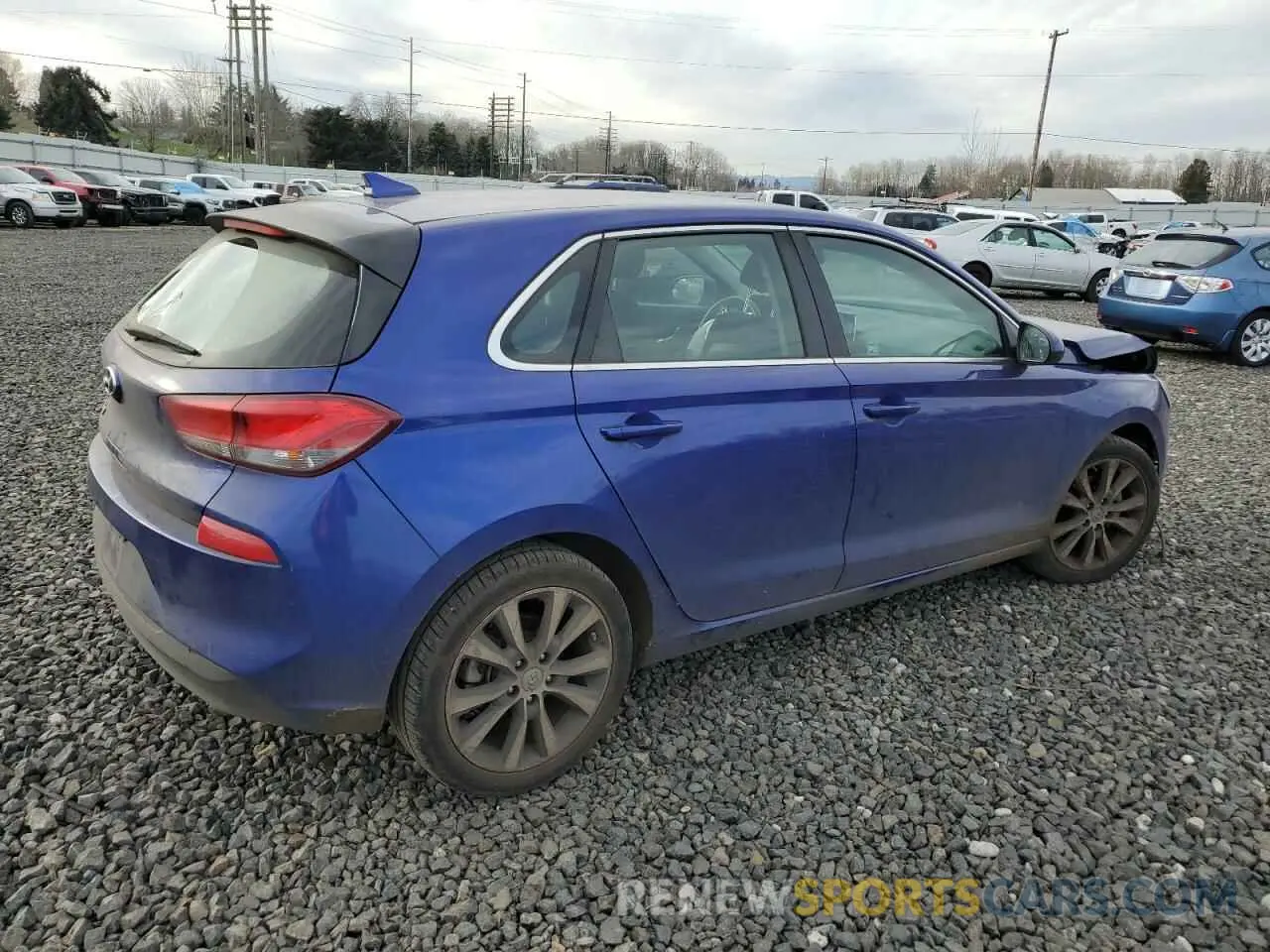 3 Photograph of a damaged car KMHH35LE8KU088771 HYUNDAI ELANTRA 2019