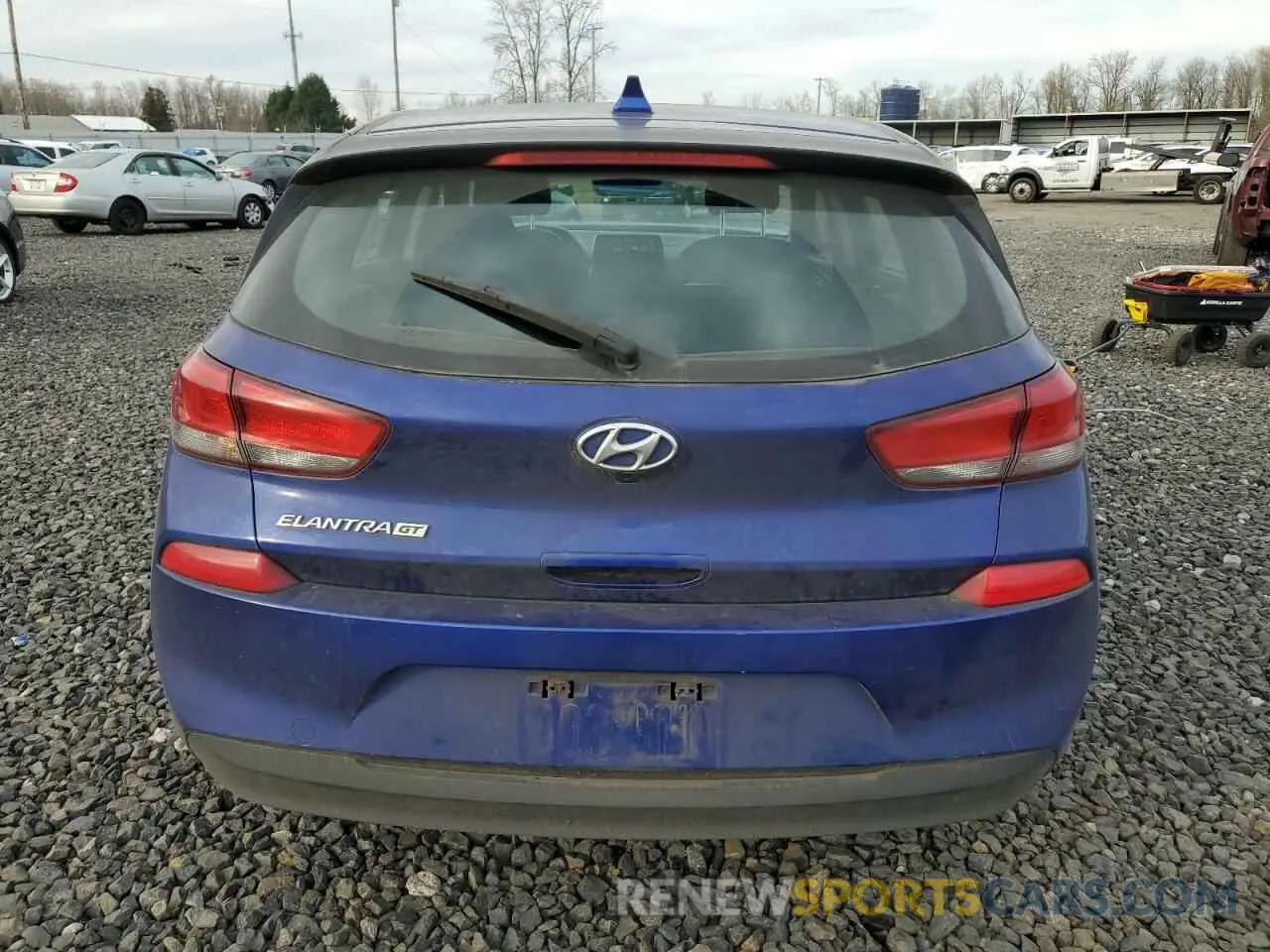 6 Photograph of a damaged car KMHH35LE8KU088771 HYUNDAI ELANTRA 2019