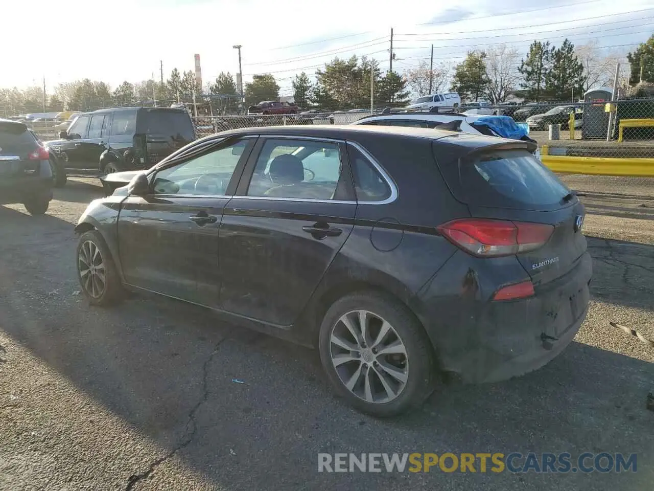 2 Photograph of a damaged car KMHH35LE8KU099415 HYUNDAI ELANTRA 2019