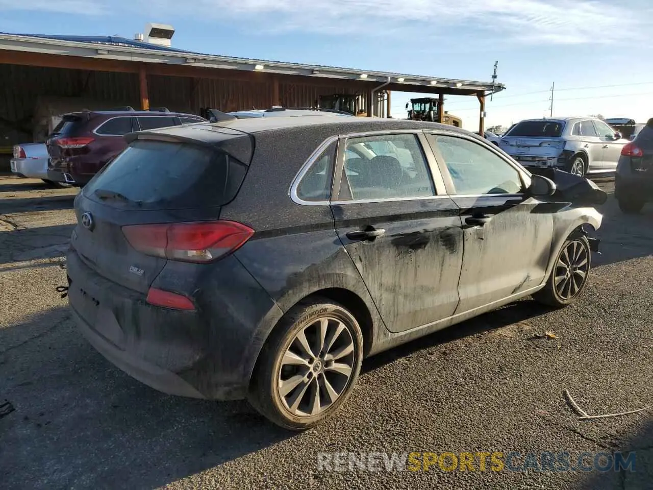 3 Photograph of a damaged car KMHH35LE8KU099415 HYUNDAI ELANTRA 2019