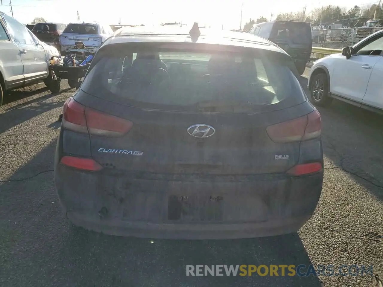 6 Photograph of a damaged car KMHH35LE8KU099415 HYUNDAI ELANTRA 2019