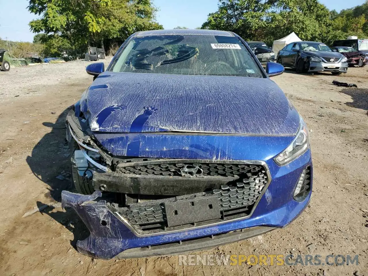 5 Photograph of a damaged car KMHH35LE8KU118772 HYUNDAI ELANTRA 2019