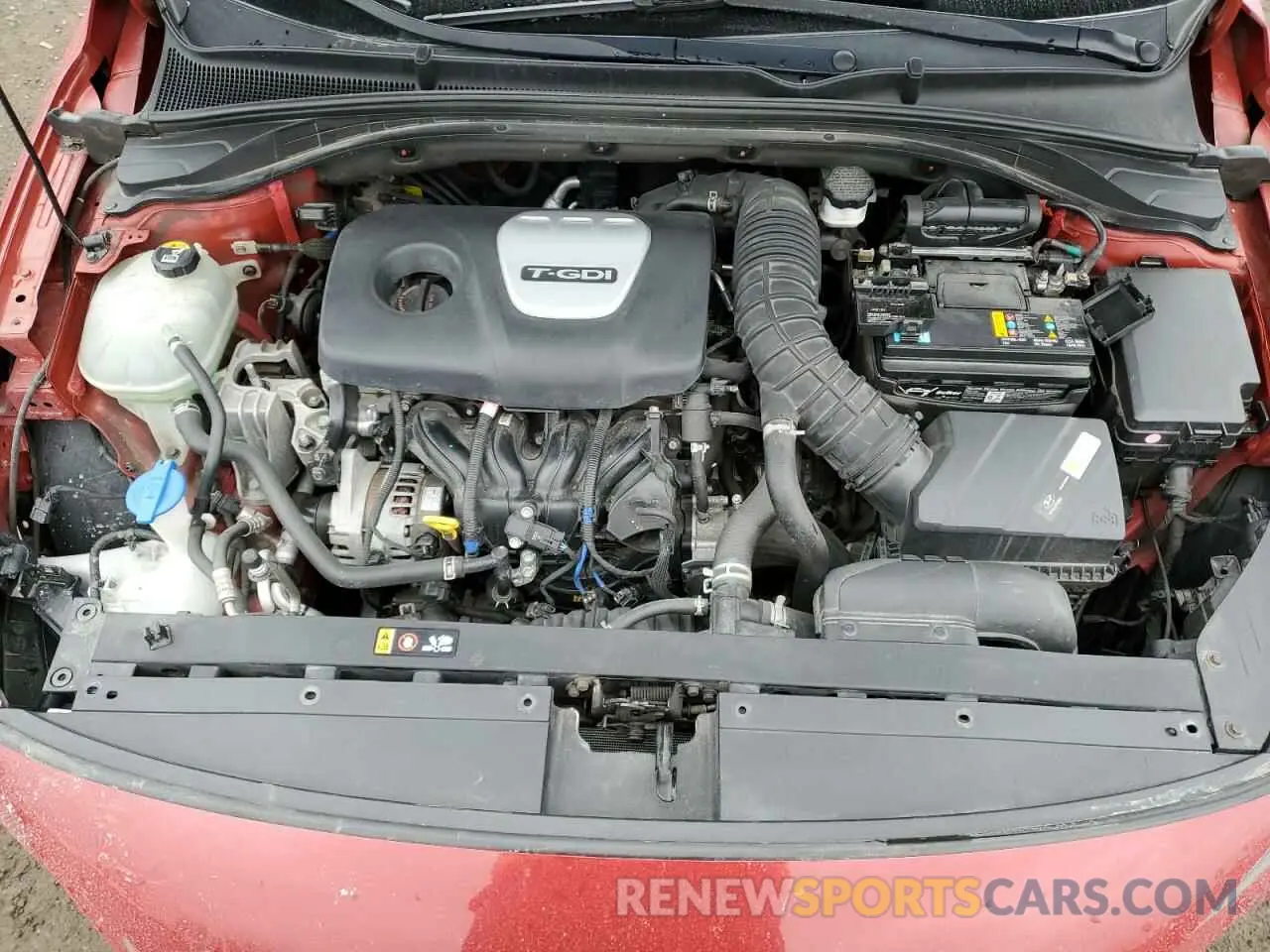 11 Photograph of a damaged car KMHH55LC1KU116497 HYUNDAI ELANTRA 2019