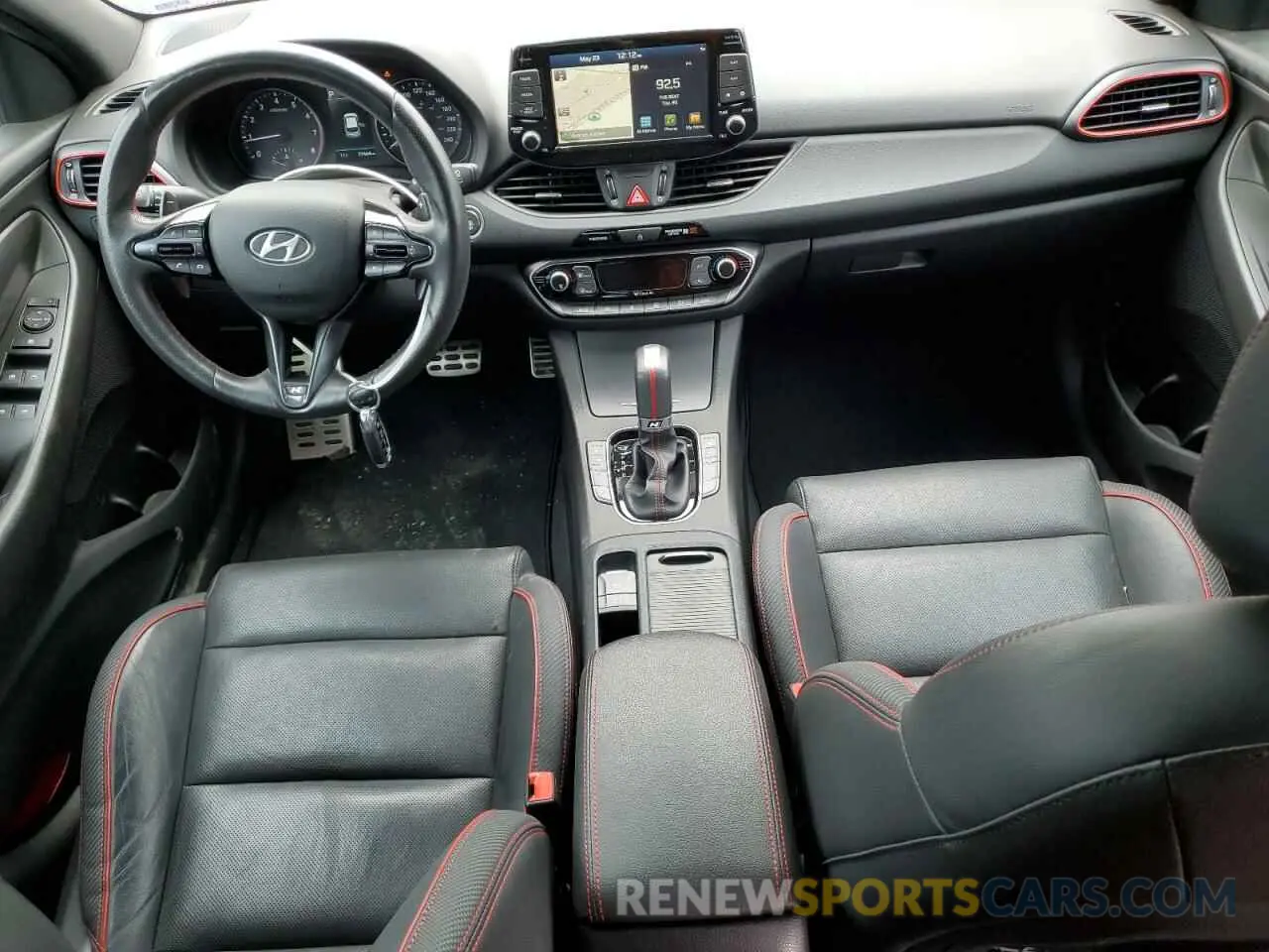 8 Photograph of a damaged car KMHH55LC1KU116497 HYUNDAI ELANTRA 2019