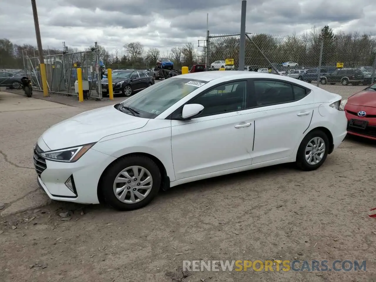 1 Photograph of a damaged car 5NPD74LF0LH502163 HYUNDAI ELANTRA 2020