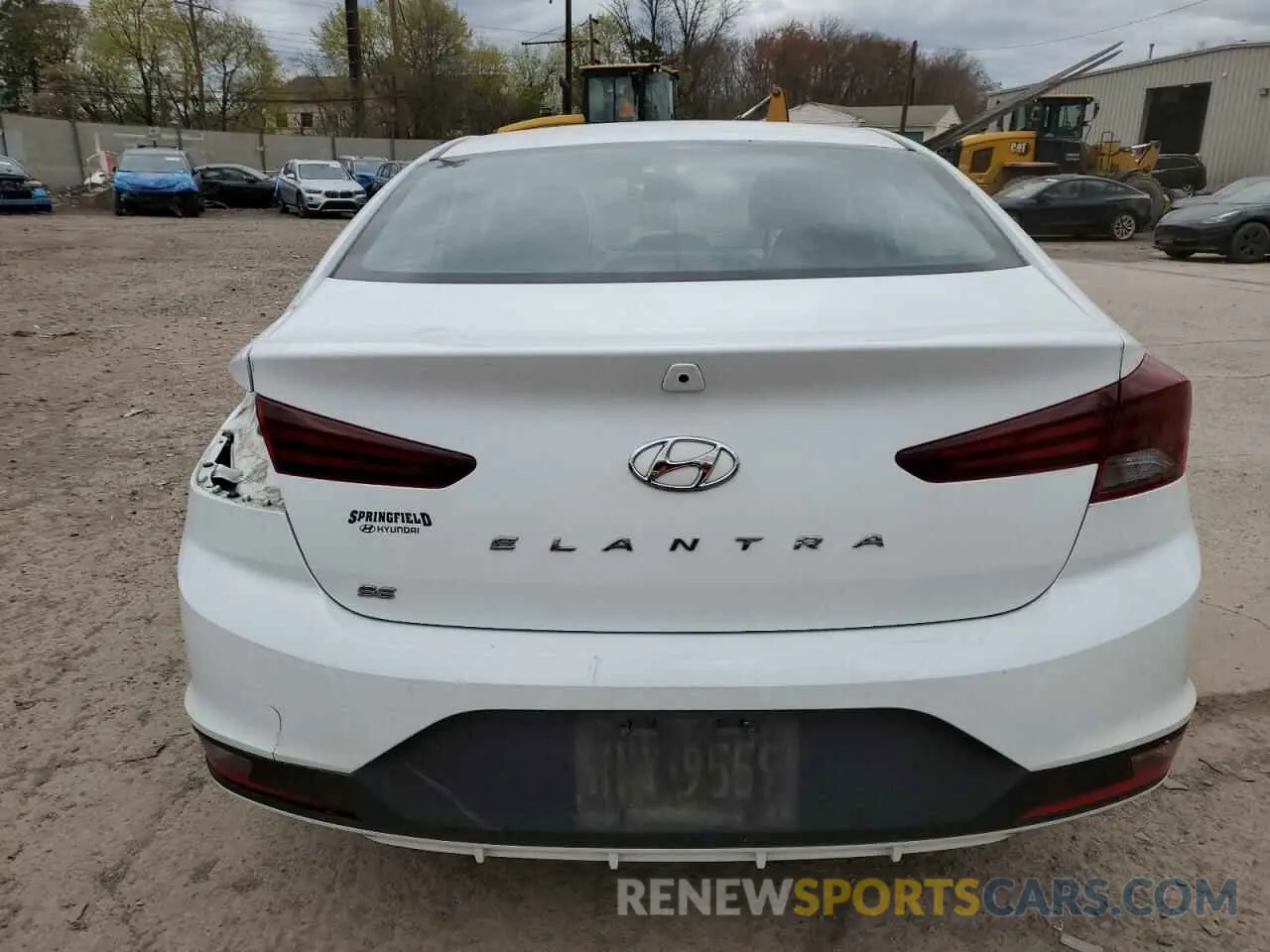 6 Photograph of a damaged car 5NPD74LF0LH502163 HYUNDAI ELANTRA 2020