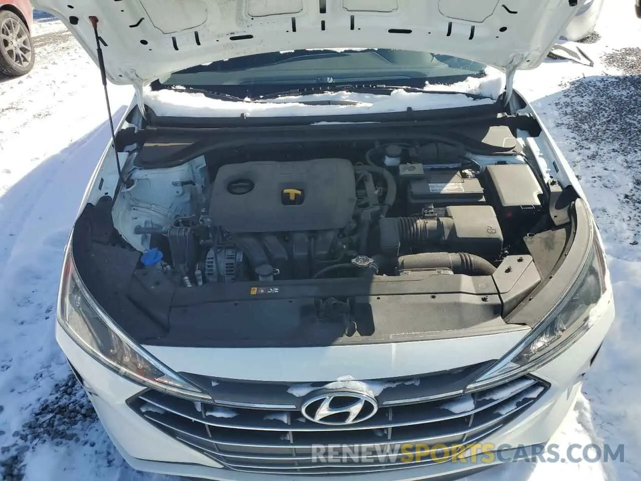 11 Photograph of a damaged car 5NPD74LF0LH543568 HYUNDAI ELANTRA 2020