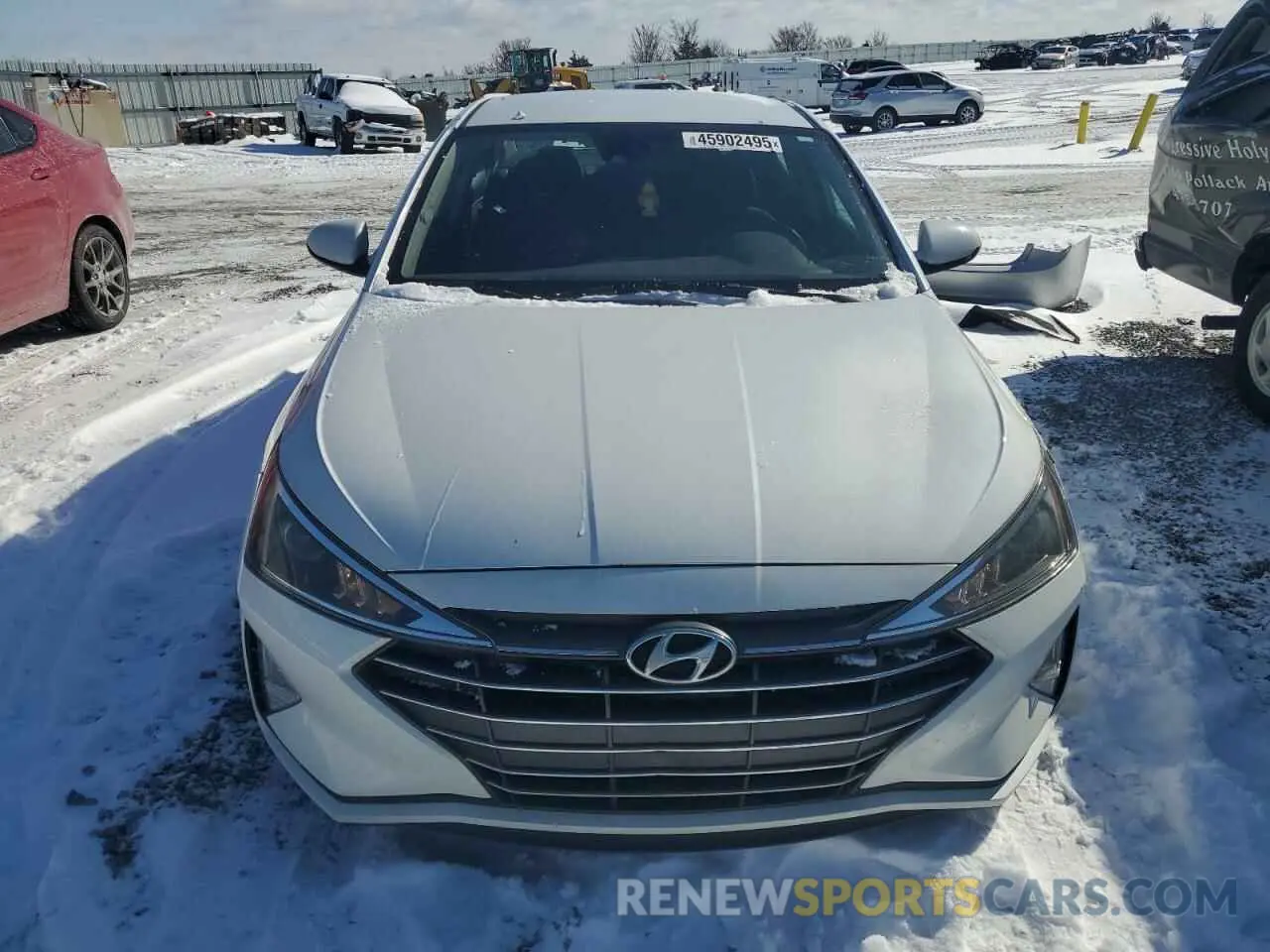 5 Photograph of a damaged car 5NPD74LF0LH543568 HYUNDAI ELANTRA 2020