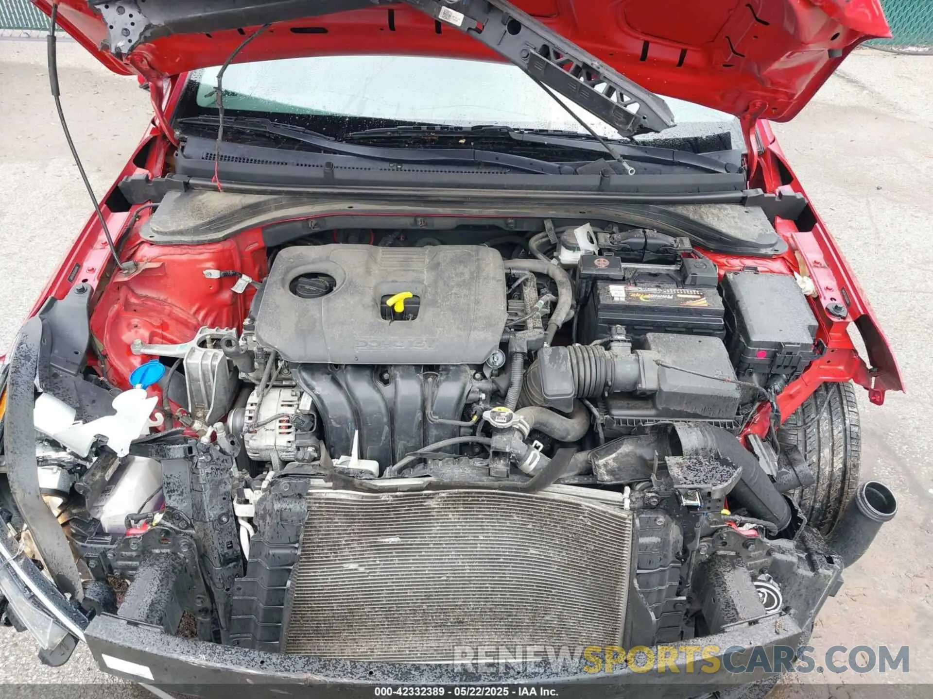 10 Photograph of a damaged car 5NPD74LF0LH556496 HYUNDAI ELANTRA 2020