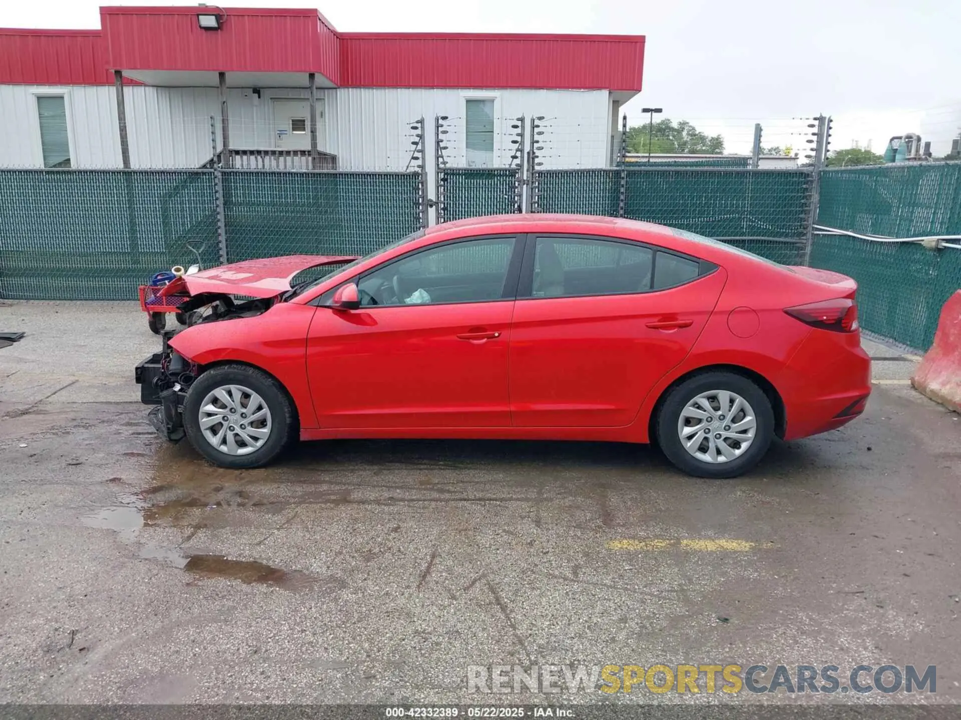15 Photograph of a damaged car 5NPD74LF0LH556496 HYUNDAI ELANTRA 2020