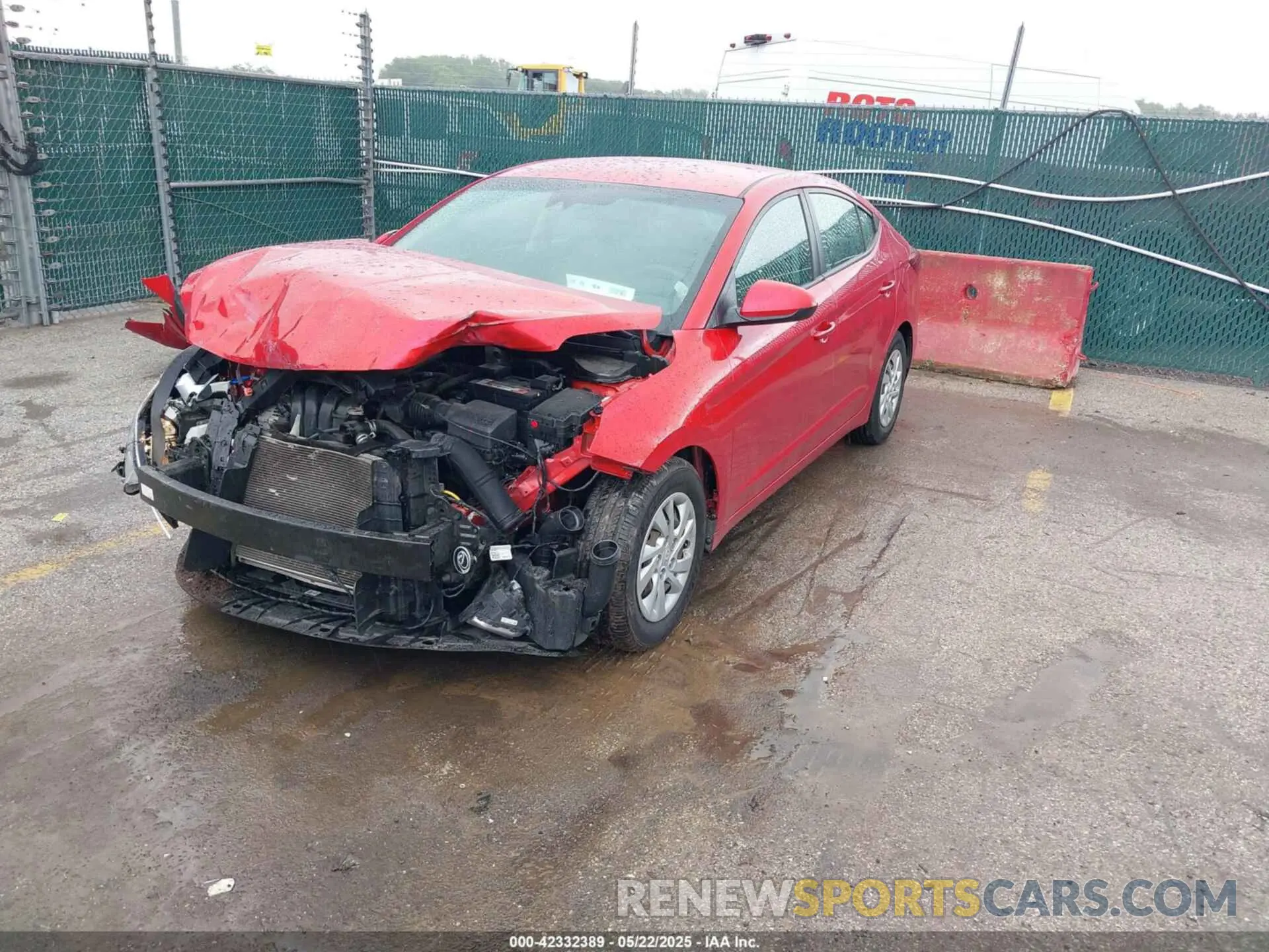 2 Photograph of a damaged car 5NPD74LF0LH556496 HYUNDAI ELANTRA 2020