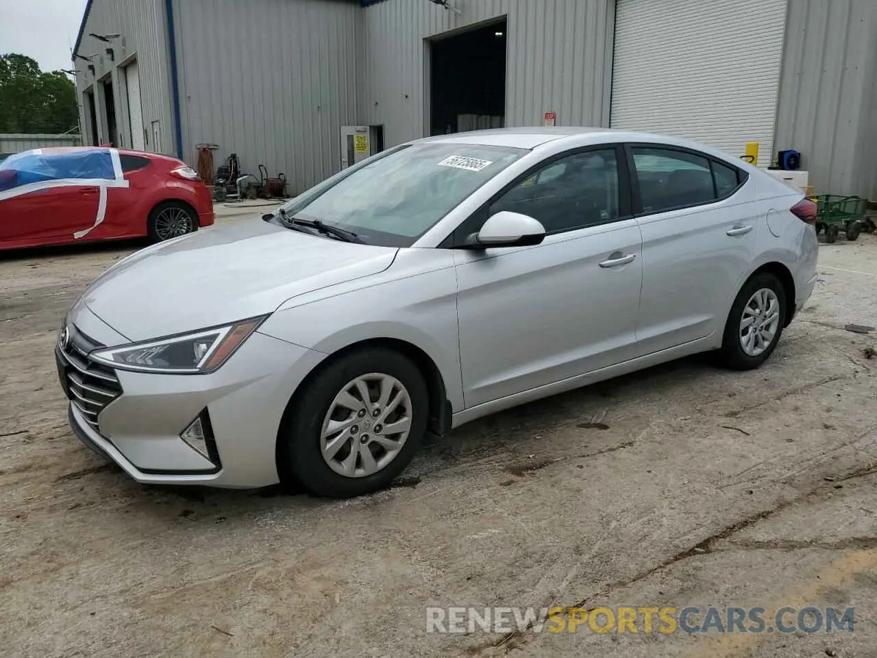 1 Photograph of a damaged car 5NPD74LF1LH505055 HYUNDAI ELANTRA 2020
