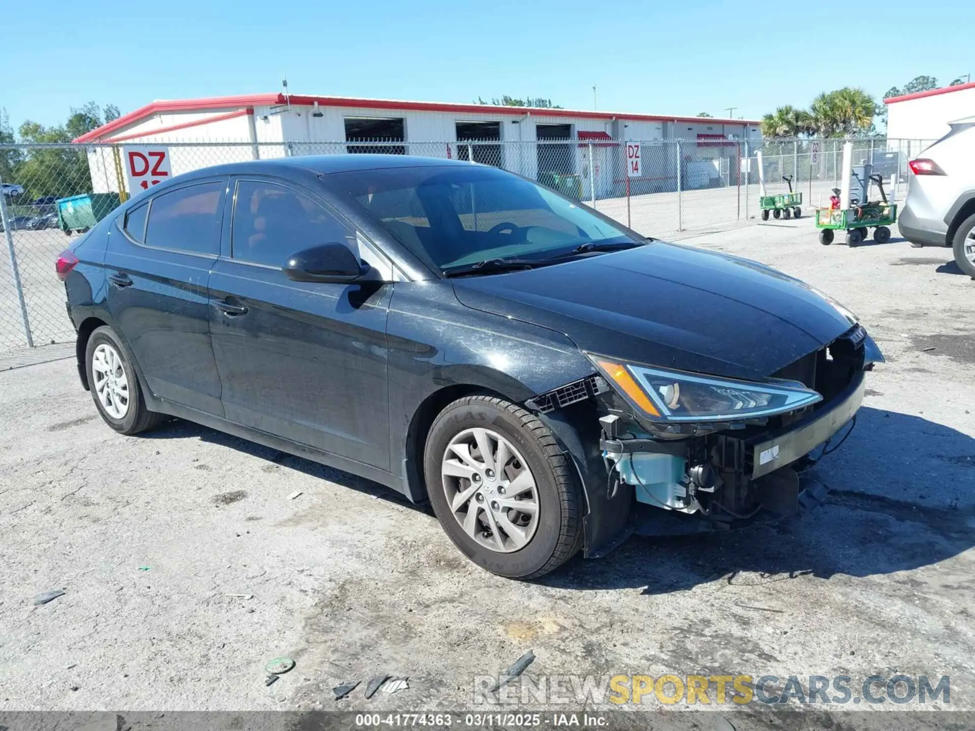 1 Photograph of a damaged car 5NPD74LF1LH559861 HYUNDAI ELANTRA 2020