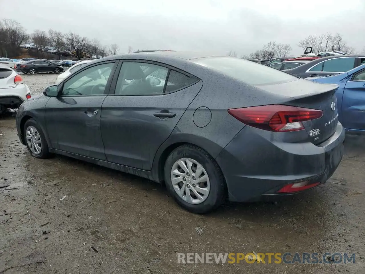 2 Photograph of a damaged car 5NPD74LF1LH604930 HYUNDAI ELANTRA 2020