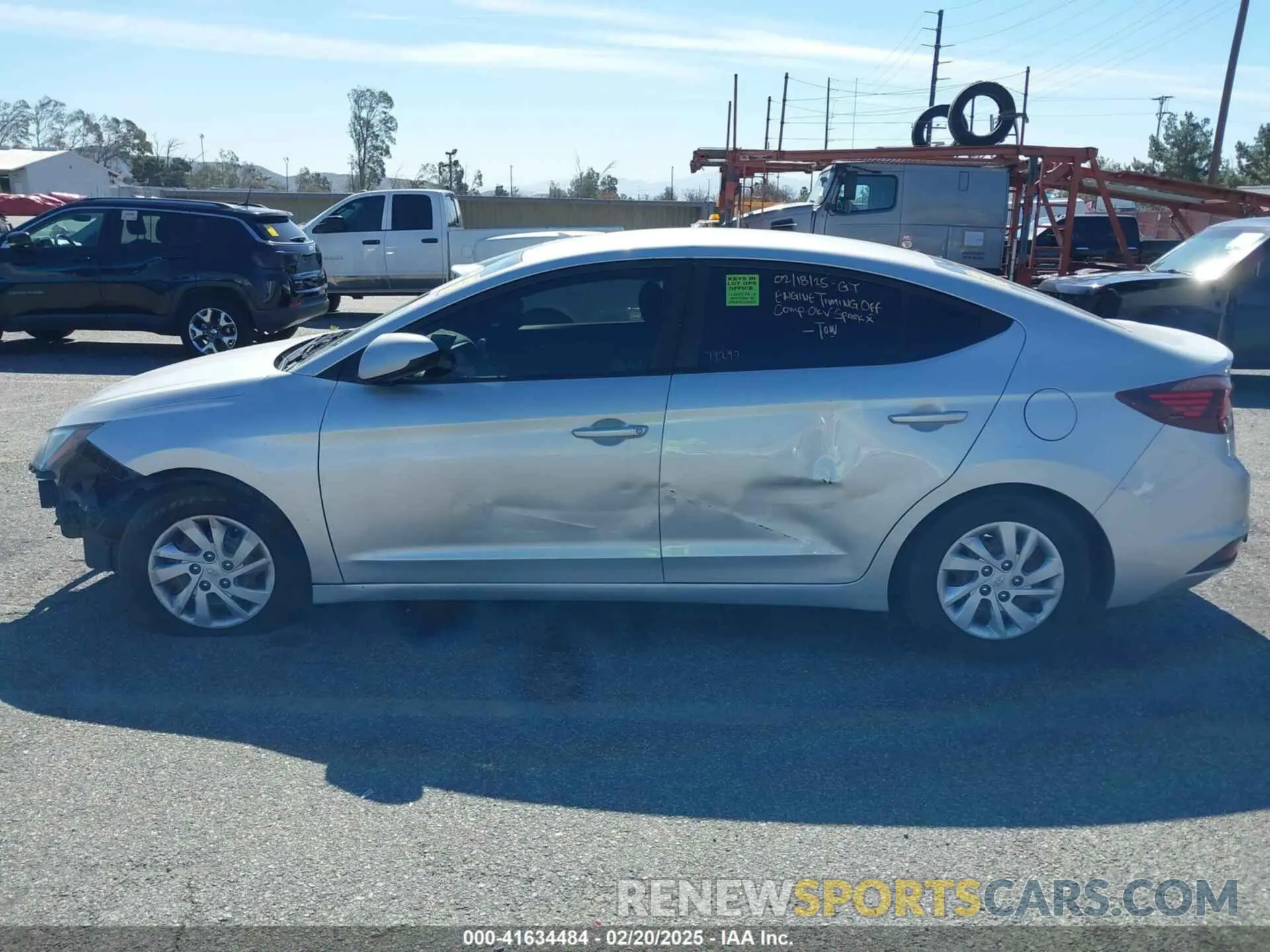 15 Photograph of a damaged car 5NPD74LF2LH499606 HYUNDAI ELANTRA 2020