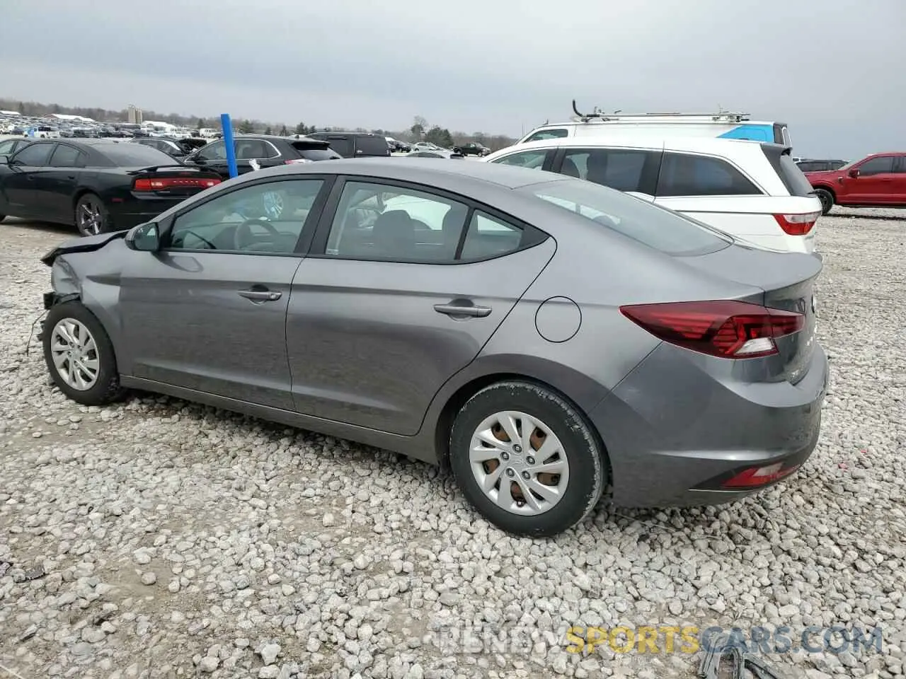 2 Photograph of a damaged car 5NPD74LF2LH513150 HYUNDAI ELANTRA 2020