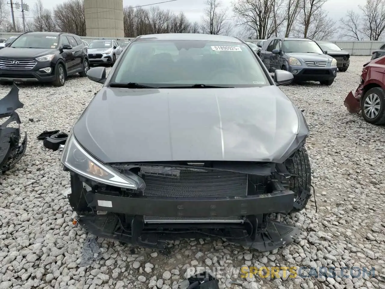 5 Photograph of a damaged car 5NPD74LF2LH513150 HYUNDAI ELANTRA 2020