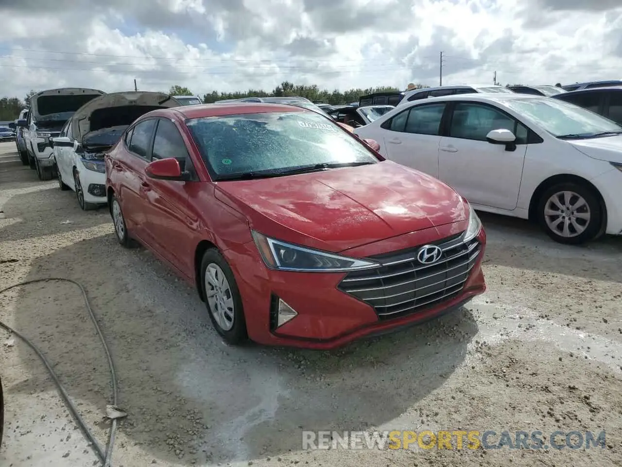 4 Photograph of a damaged car 5NPD74LF2LH514038 HYUNDAI ELANTRA 2020