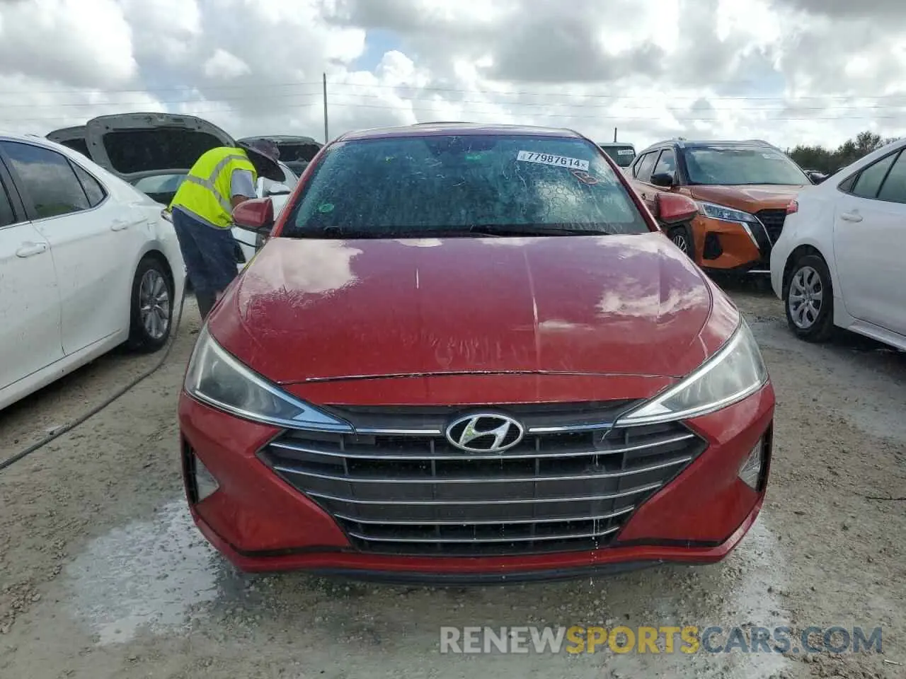 5 Photograph of a damaged car 5NPD74LF2LH514038 HYUNDAI ELANTRA 2020