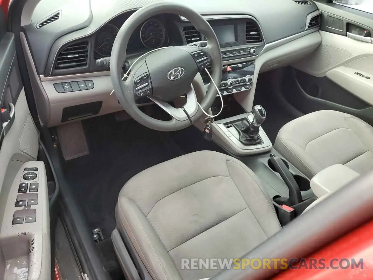 8 Photograph of a damaged car 5NPD74LF2LH514038 HYUNDAI ELANTRA 2020