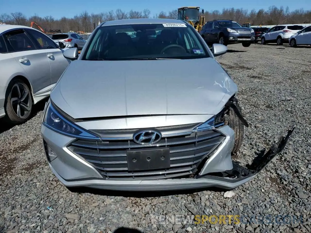 5 Photograph of a damaged car 5NPD74LF2LH530191 HYUNDAI ELANTRA 2020