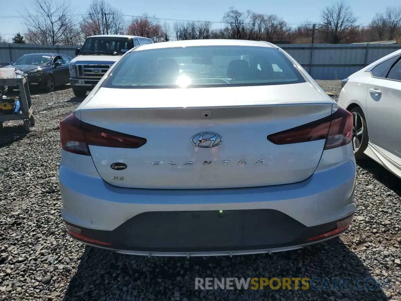 6 Photograph of a damaged car 5NPD74LF2LH530191 HYUNDAI ELANTRA 2020