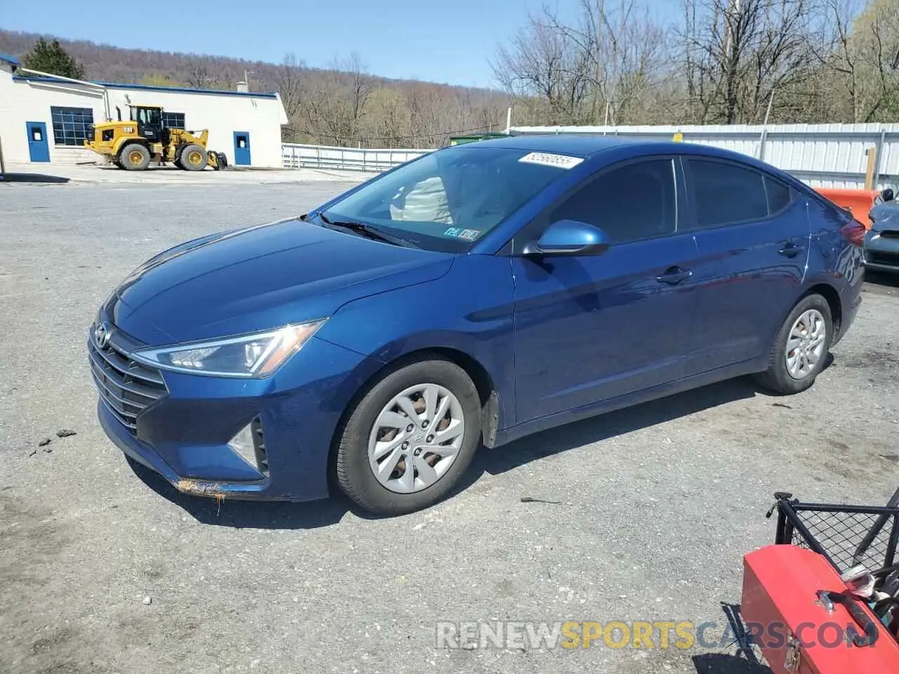 1 Photograph of a damaged car 5NPD74LF2LH544883 HYUNDAI ELANTRA 2020