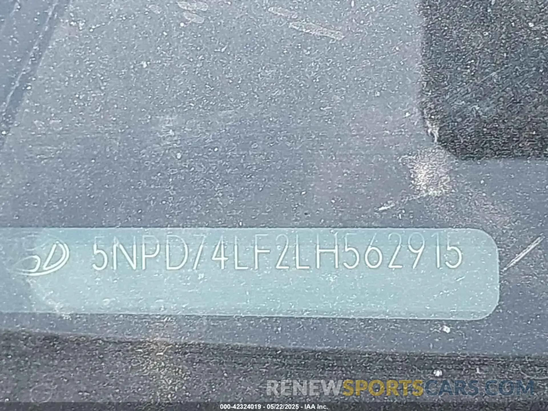 18 Photograph of a damaged car 5NPD74LF2LH562915 HYUNDAI ELANTRA 2020