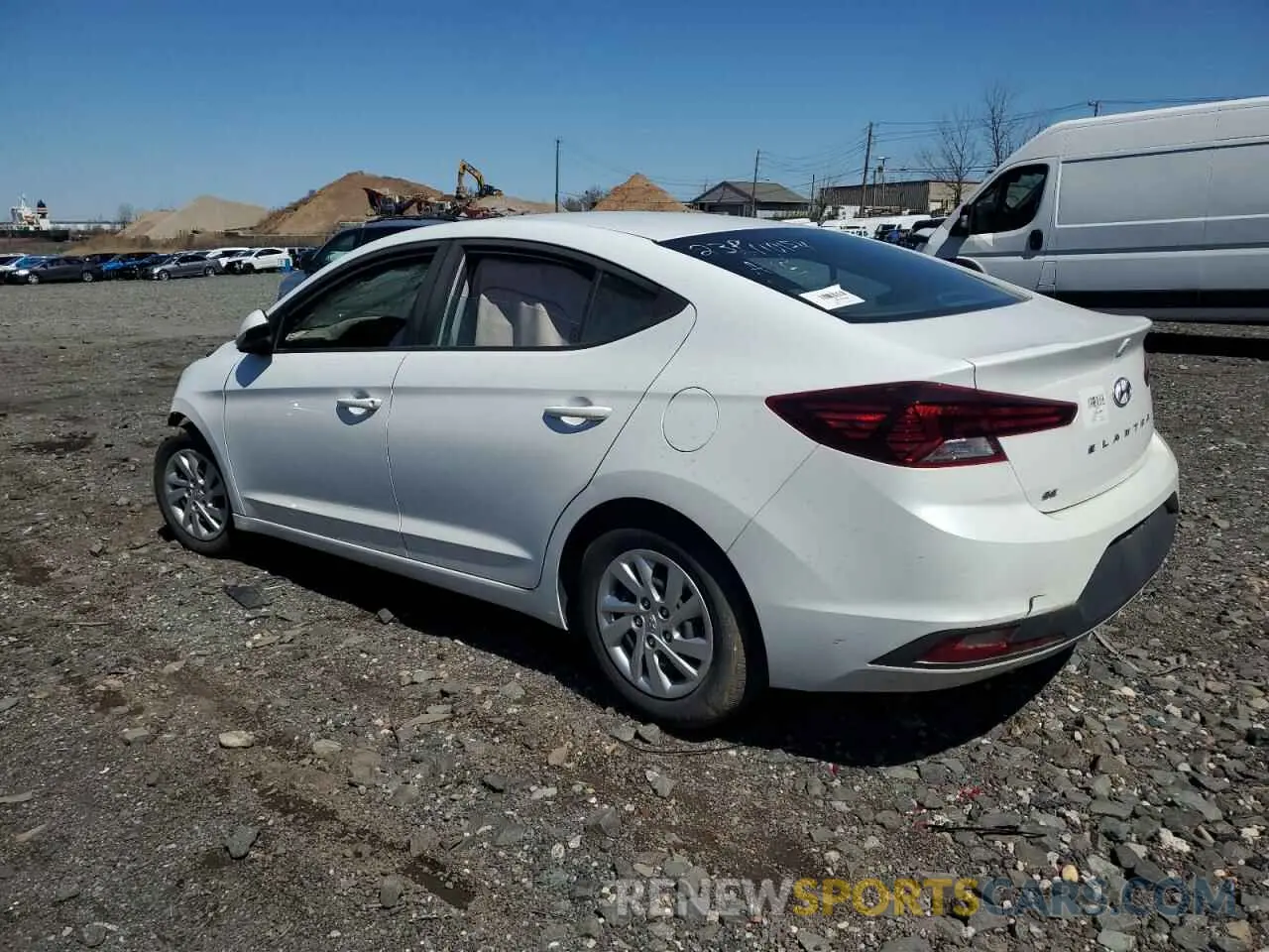 2 Photograph of a damaged car 5NPD74LF2LH597535 HYUNDAI ELANTRA 2020