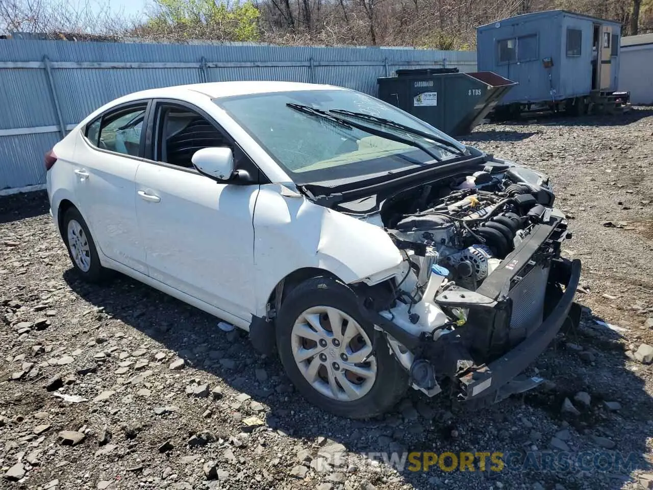 4 Photograph of a damaged car 5NPD74LF2LH597535 HYUNDAI ELANTRA 2020