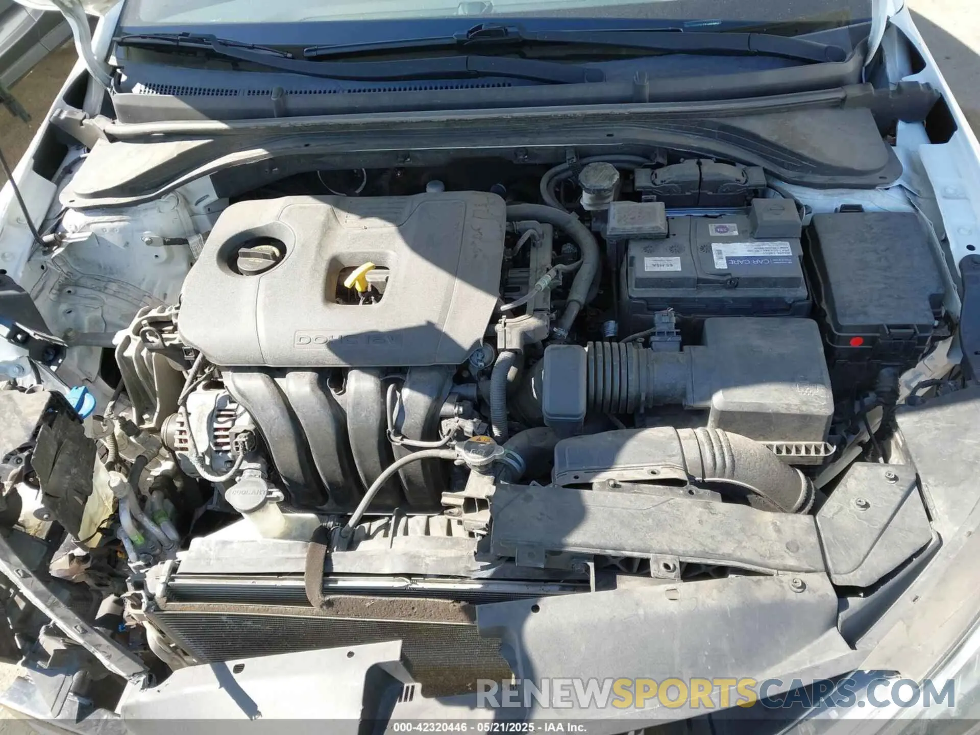 10 Photograph of a damaged car 5NPD74LF3LH503856 HYUNDAI ELANTRA 2020