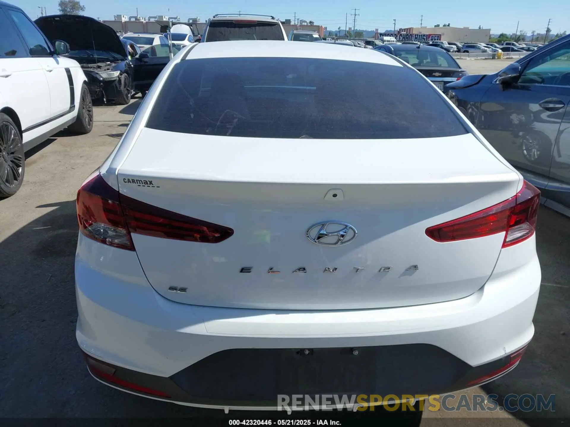 16 Photograph of a damaged car 5NPD74LF3LH503856 HYUNDAI ELANTRA 2020