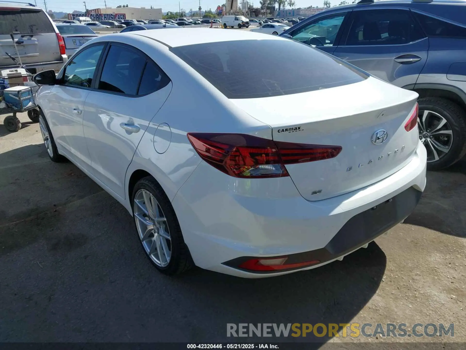 3 Photograph of a damaged car 5NPD74LF3LH503856 HYUNDAI ELANTRA 2020