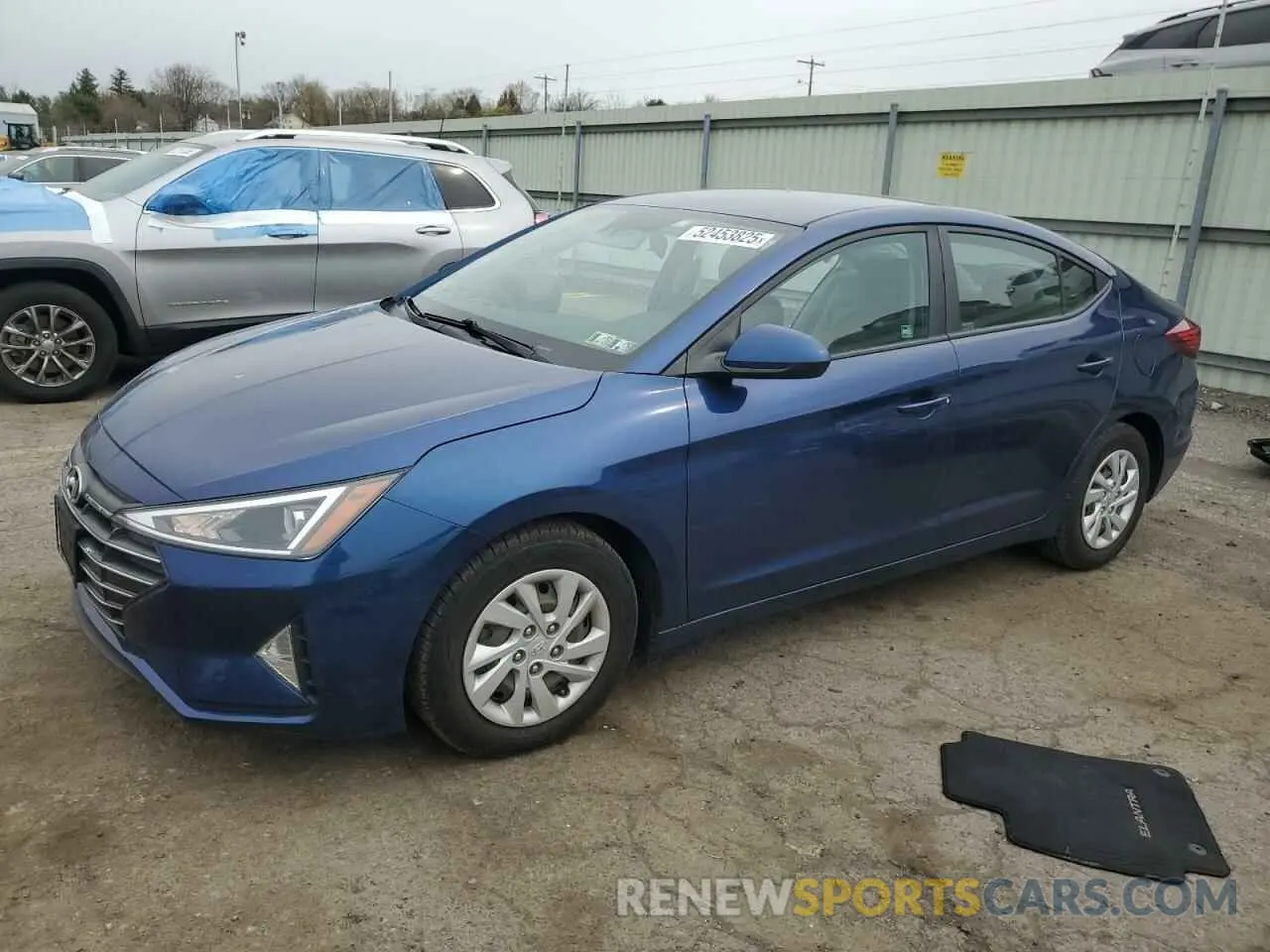 1 Photograph of a damaged car 5NPD74LF3LH511553 HYUNDAI ELANTRA 2020